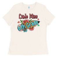 Bone little miss sixth grade Ladies Tee - RanaPortraitStore