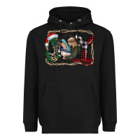 Black joy Christmas Heavyweight Hoodie - CowhideDigitalArt