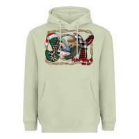 Matcha joy Christmas Heavyweight Hoodie - CowhideDigitalArt