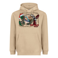 Mushroom joy Christmas Heavyweight Hoodie - CowhideDigitalArt