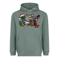 Sage joy Christmas Heavyweight Hoodie - CowhideDigitalArt