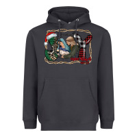 Smoke joy Christmas Heavyweight Hoodie - CowhideDigitalArt