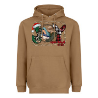 Toasted Coconut joy Christmas Heavyweight Hoodie - CowhideDigitalArt