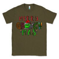 Army Green Merry Grinch Mas Classic Tee - Bettercallsaul