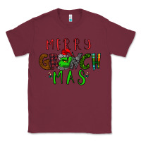 Burgundy Merry Grinch Mas Classic Tee - Bettercallsaul