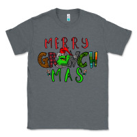 Charcoal Heather Merry Grinch Mas Classic Tee - Bettercallsaul