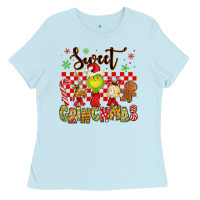 Baby Blue grinchmas Ladies Tee - MaliasSmallBusiness