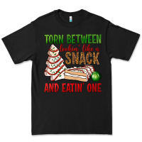 Black torn between lookin' like a snack and eatin' one bbs Premium Tee - BundleAndBundleShop