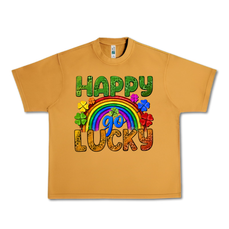 Happy Go Lucky Lgbtq+ Urban Heavy Tee by NancyCooperArtShop | Teevron