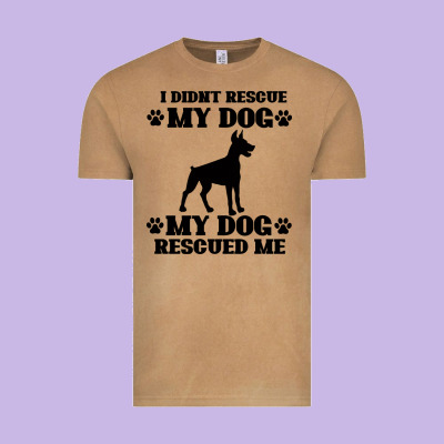 Rescue Dog Vintage Tee Designed By Bettercallsaul