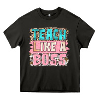 Asphalt teach like a boss Heavy Core Tee - NancyCooperArtShop