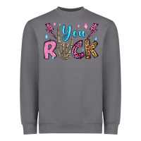 Storm you rock valentine's day olivia Heavyweight Sweatshirt - OliviaCreatesArt