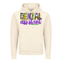 Vintage Artic Mardi Gras Dental Assistant Vintage Hoodie - NancyCooperArtShop