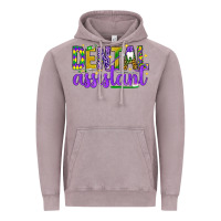 Vintage Zinc Mardi Gras Dental Assistant Vintage Hoodie - NancyCooperArtShop