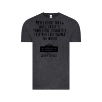 Vintage Black West Wing My Favorite People Vintage Tee - maiPhamDesign