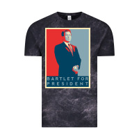 Cloud Black Bartlet For President Lover Gift Vintage Tee - maiPhamDesign