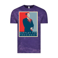 Cloud Purple Bartlet For President Lover Gift Vintage Tee - maiPhamDesign