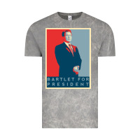Cloud Rock Bartlet For President Lover Gift Vintage Tee - maiPhamDesign