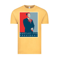 Vintage Mustard Bartlet For President Lover Gift Vintage Tee - maiPhamDesign