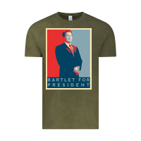 Vintage Olive Bartlet For President Lover Gift Vintage Tee - maiPhamDesign