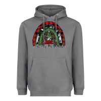 Storm Merry Christmas rainbow Heavyweight Hoodie - CowhideDigitalArt