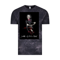 Cloud Black Saw I Want To Play A Game Picture Vintage Tee - maiPhamDesign