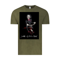 Vintage Olive Saw I Want To Play A Game Picture Vintage Tee - maiPhamDesign