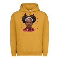 Pigment Peanut Butter christmas african girl Urban Hoodie - BarkalooDesign