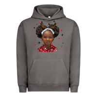 Pigment Tornado christmas african girl Urban Hoodie - BarkalooDesign