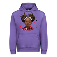 Tulip christmas african girl Urban Hoodie - BarkalooDesign