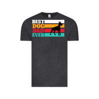 Vintage Black Best Dog Dad Ever Vintage Tee - Bettercallsaul