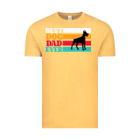 Vintage Mustard Best Dog Dad Ever Vintage Tee - Bettercallsaul