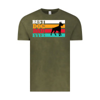 Vintage Olive Best Dog Dad Ever Vintage Tee - Bettercallsaul