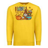 Lemon i love fall most of fall Premium Sweatshirt - CowhideDigitalArt