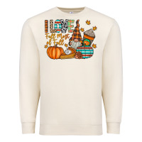 Sandshell i love fall most of fall Premium Sweatshirt - CowhideDigitalArt