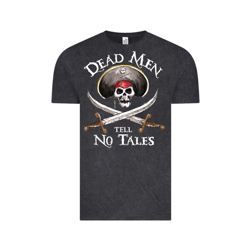 Dead Men Tell No Tales Funny Gifts Boy Girl Vintage Tee by maiPhamDesign | Teevron