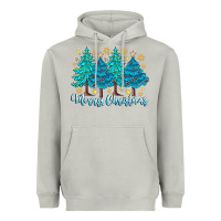 Moon Dust Merry Christmas Heavyweight Hoodie - CowhideDigitalArt