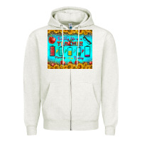 Oatmeal Heather Battery Life Of A Teacher Tumbler Zipper Hoodie - BundleAndBundleShop