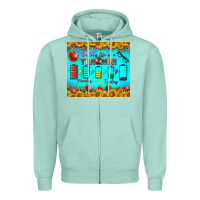 Seafoam Battery Life Of A Teacher Tumbler Zipper Hoodie - BundleAndBundleShop