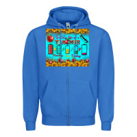 True Royal Battery Life Of A Teacher Tumbler Zipper Hoodie - BundleAndBundleShop