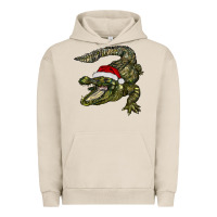 Pigment French Oak Christmas alligator Urban Hoodie - BarkalooDesign