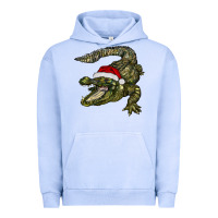 Pigment Grape Ice Christmas alligator Urban Hoodie - BarkalooDesign