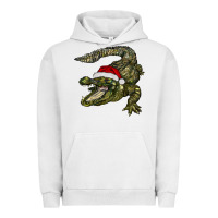 Pigment Lunar Rock Christmas alligator Urban Hoodie - BarkalooDesign