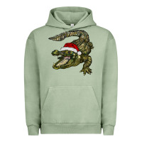 Christmas Alligator Urban Hoodie | Teevron