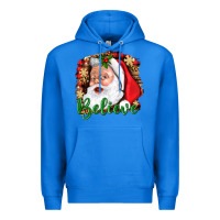 True Royal Believe And Santa Premium Hoodie - BundleAndBundleShop