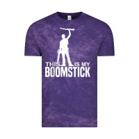 Cloud Purple this is my boomstick shotgun chainsaw dead evil halloween tank top Vintage Tee - maiPhamDesign