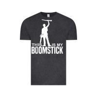 Vintage Black this is my boomstick shotgun chainsaw dead evil halloween tank top Vintage Tee - maiPhamDesign