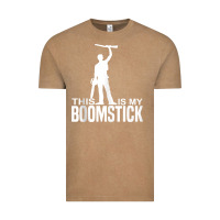 Vintage Coffee this is my boomstick shotgun chainsaw dead evil halloween tank top Vintage Tee - maiPhamDesign