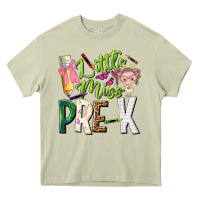 Mossy little miss pre k Heavy Core Tee - NancyCooperArtShop