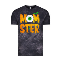 Cloud Black womens momster tshirt halloween scary costume mom t shirt Vintage Tee - maiPhamDesign